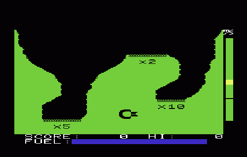 Jupiter Lander screenshot 2 for Vic-20